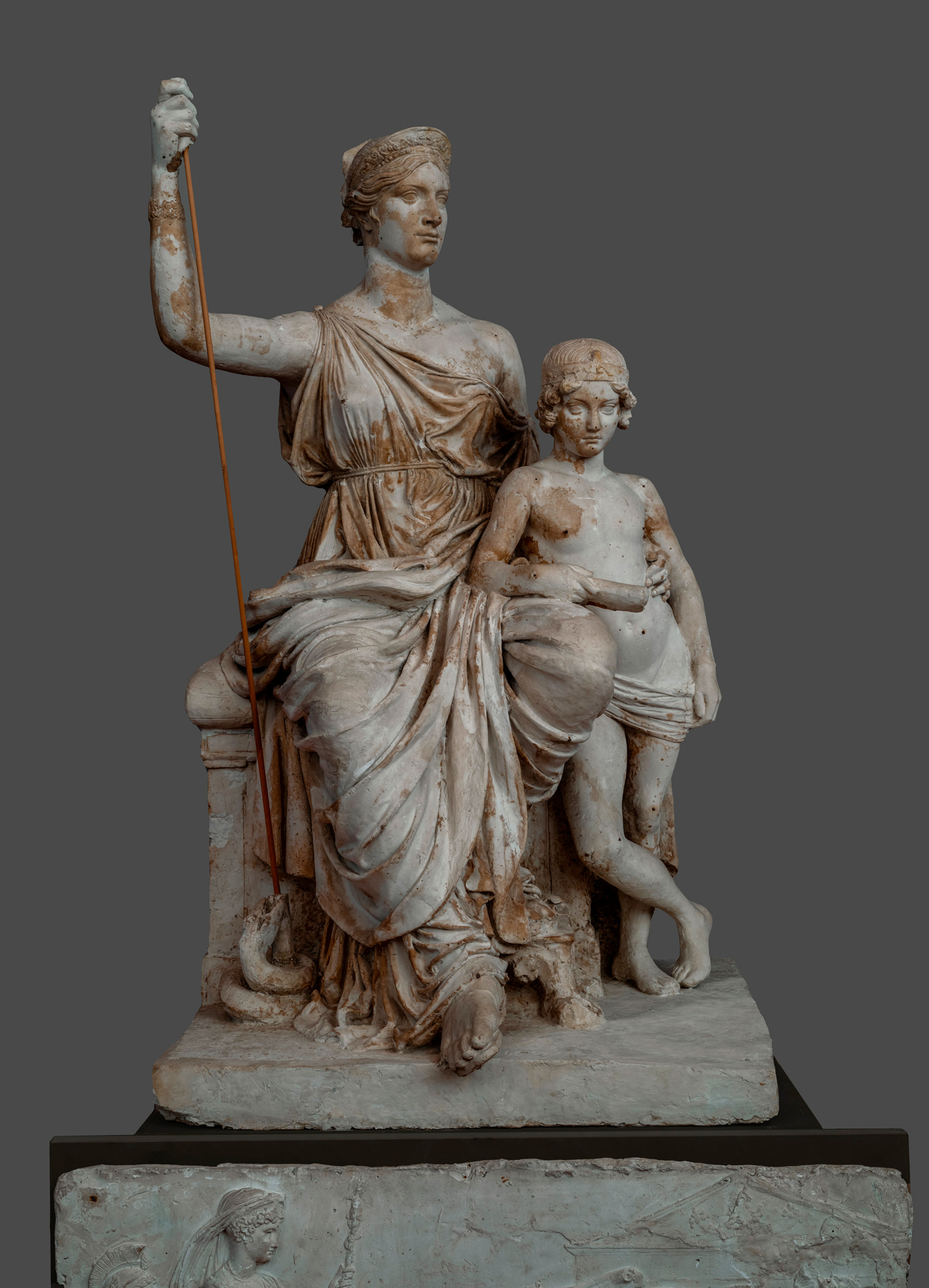 Lorenzo Bartolini, Monumento a Elisa Baciocchi Bonaparte (Statua: La magnanimità di Elisa)