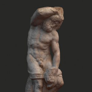 Michelangelo, Prigioni, Schiavo barbuto