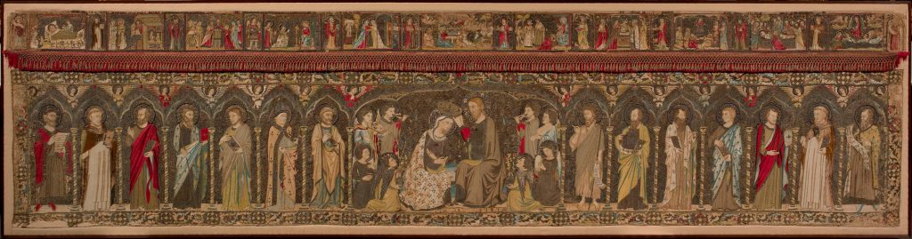 Jacopo Cambi, Incoronazione della Vergine tra otto angeli e quattordici santi