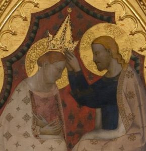 Bernardo Daddi, Incoronazione della Vergine, angeli e santi
