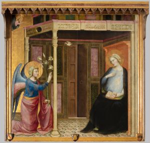 Maestro della Madonna Straus, Annunciazione