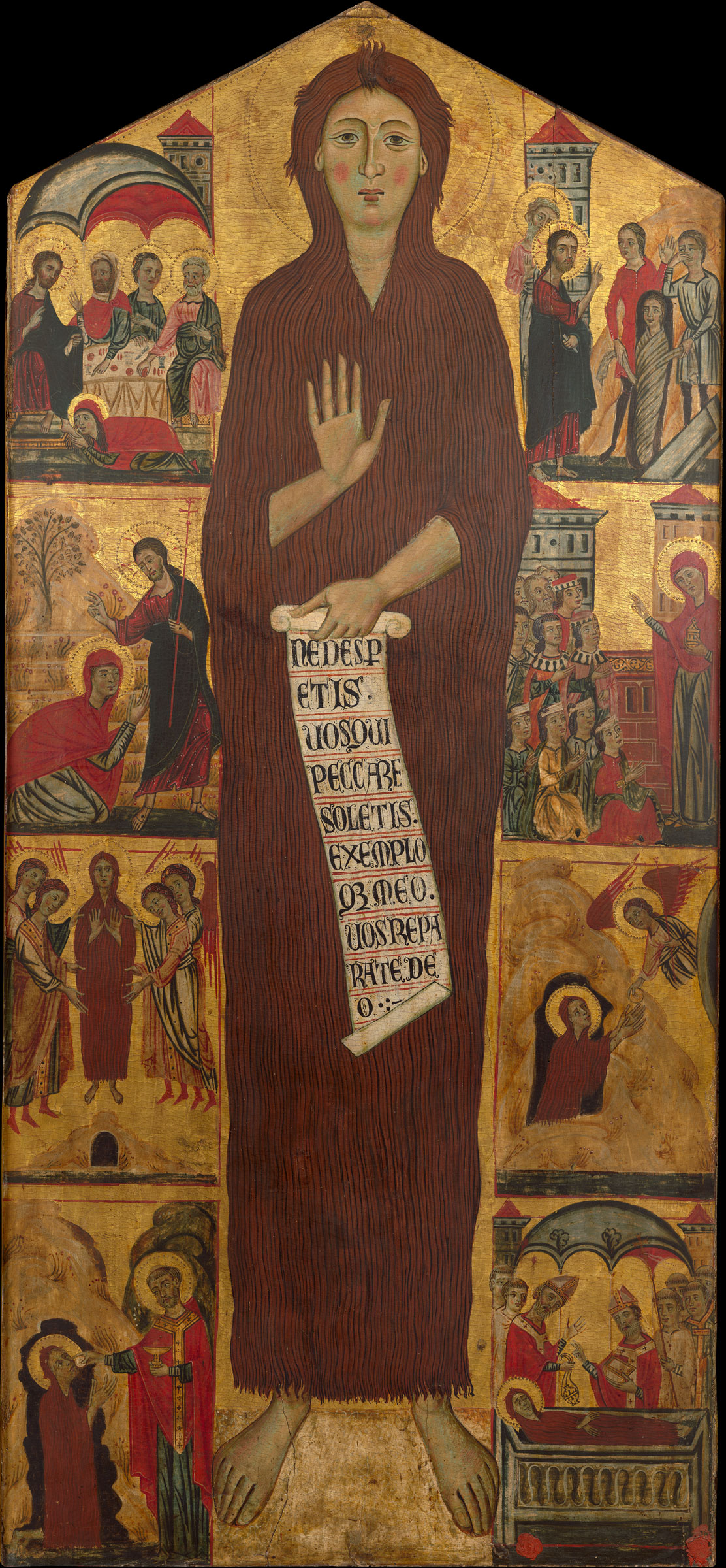 Maestro della Maddalena, Santa Maria Maddalena penitente e otto storie della sua vita