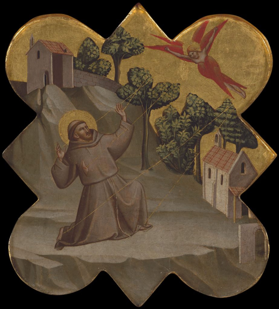 Taddeo Gaddi, Storie della vita di Cristo e di san Francesco: Stimmate di san Francesco
