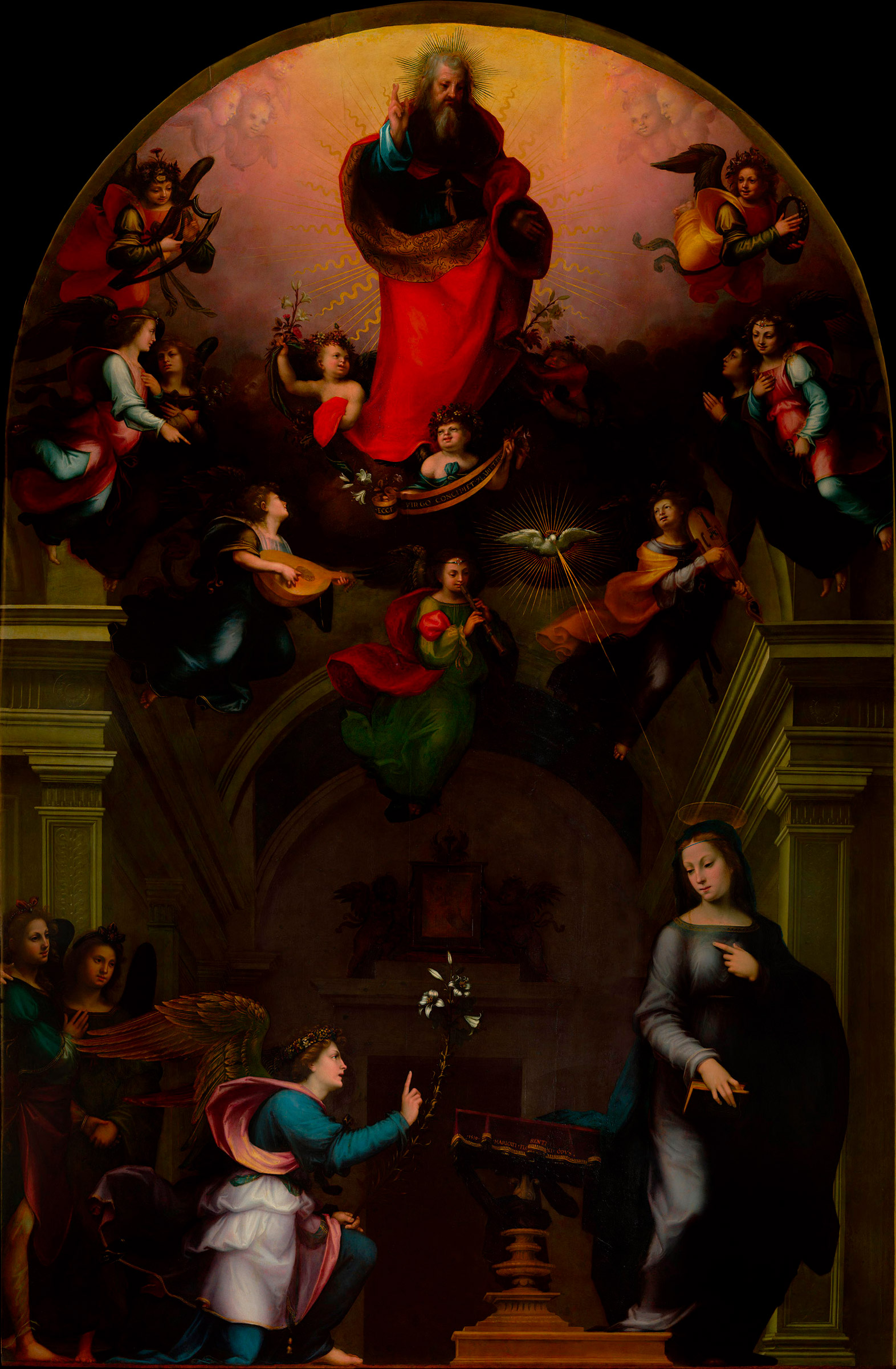 Mariotto Albertinelli, Annunciazione