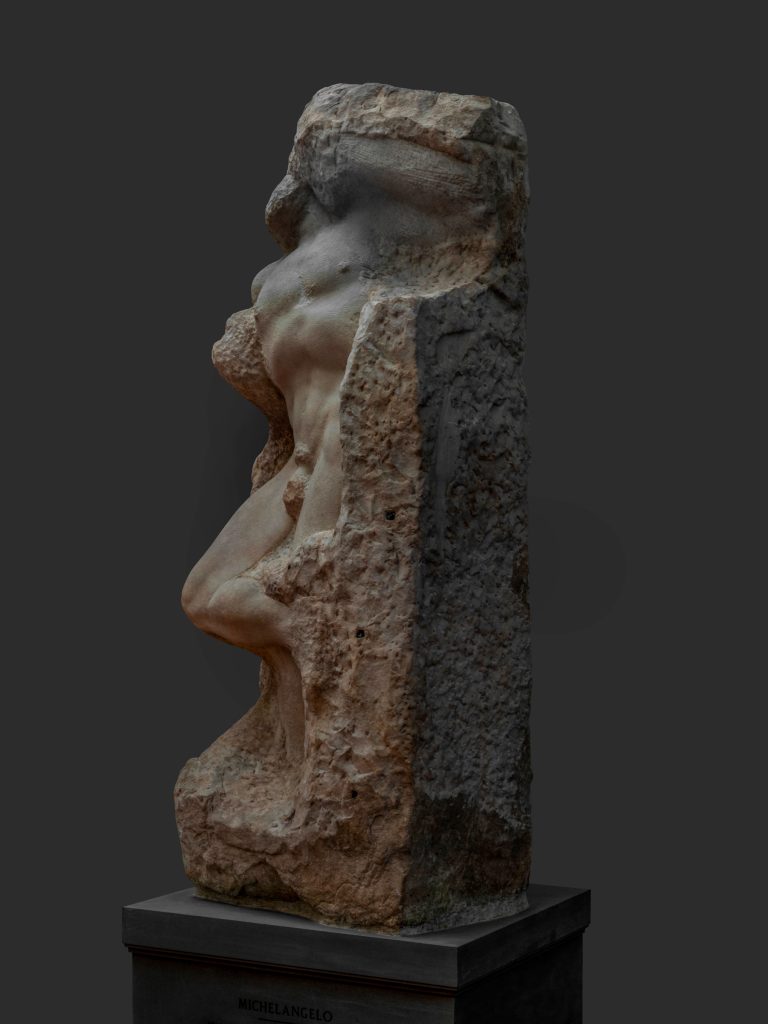 Michelangelo, Prigioni, Schiavo che si ridesta