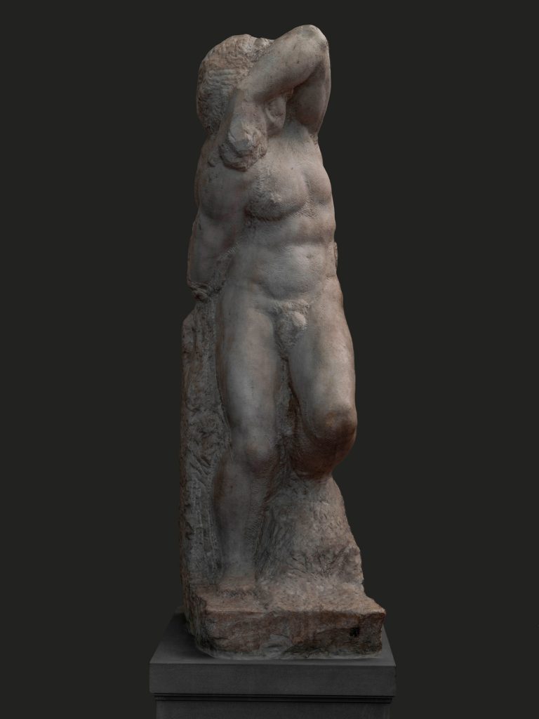 Michelangelo, Prigioni, Lo schiavo giovane