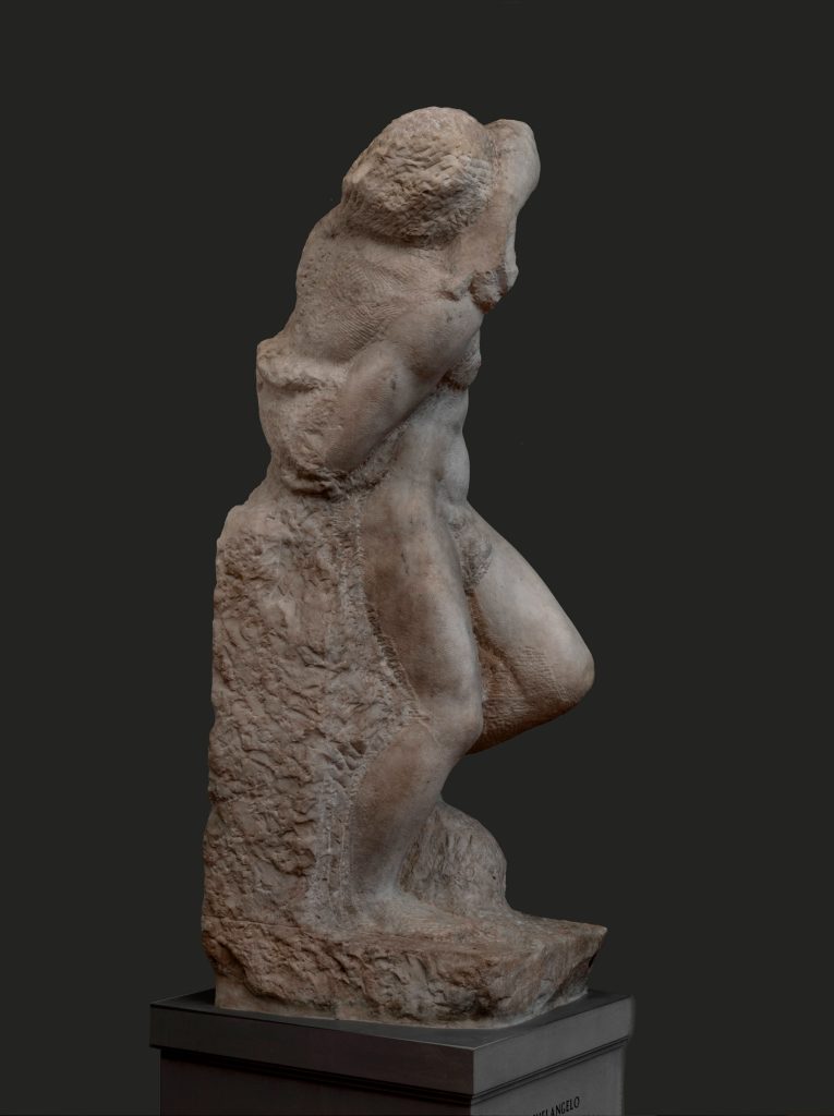 Michelangelo, Prigioni, Lo schiavo giovane