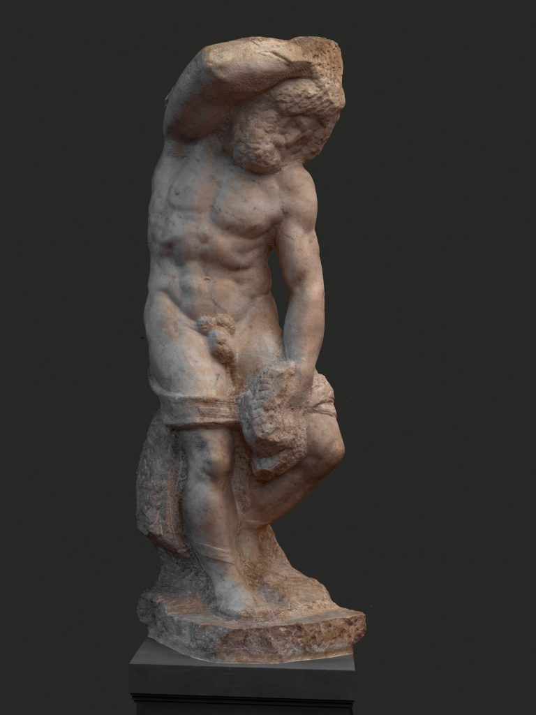 Michelangelo, Prigioni, Schiavo barbuto