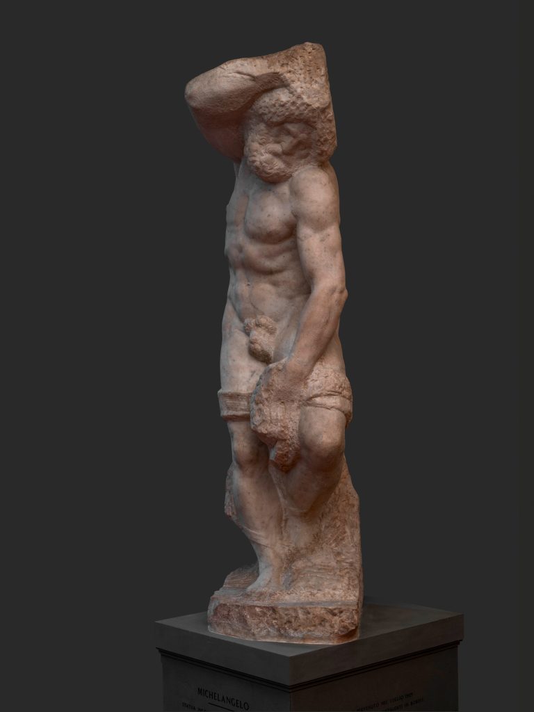 Michelangelo, Prigioni, Schiavo barbuto