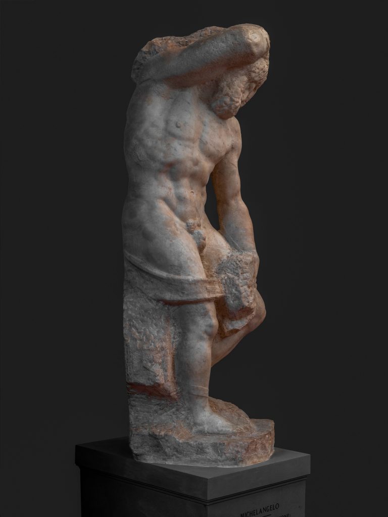 Michelangelo, Prigioni, Schiavo barbuto