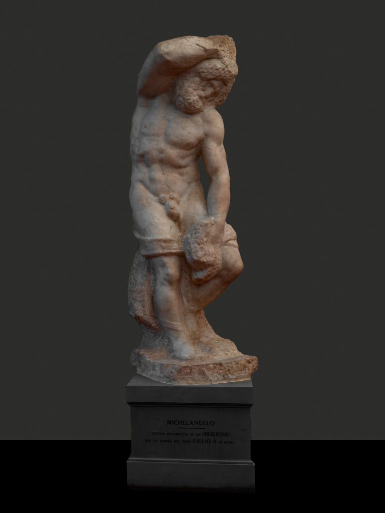 Michelangelo, Prigioni, Schiavo barbuto