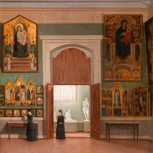 Odoardo Borrani, Alla Galleria dell'Accademia