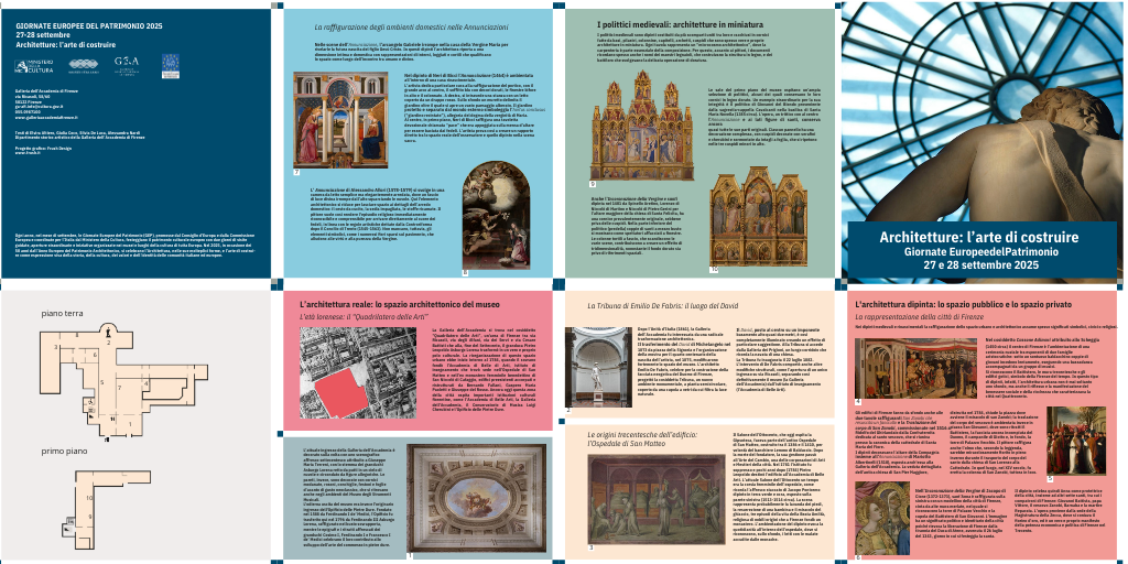 GEP 2025, Giornate europee del patrimonio 2025, Architetture: l'arte di costruire