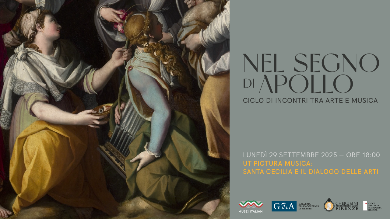 Ut pictura musica: Santa Cecilia e il dialogo delle arti. Secondo appuntamento della rassegna “Nel segno di Apollo, ciclo di incontri tra Arte e Musica”