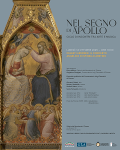 Celesti armonie: il concerto angelico di Spinello Aretino. Lunedì 13 ottobre, ultimo appuntamento della rassegna “Nel segno di Apollo”